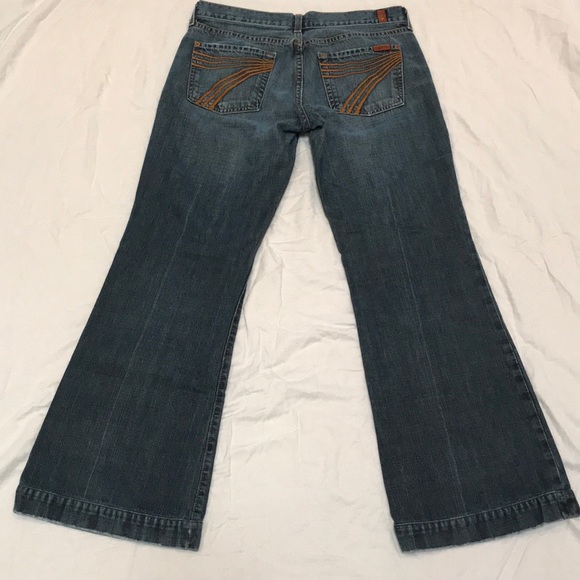 7 for all mankind dojo jeans size 30 EUC - Picture 6 of 8